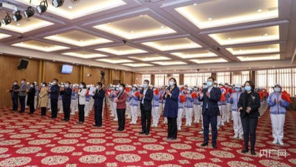 主會場“花落”鄭州 河南400余名優秀志愿者宣誓出征，展覽展示會務服務全面啟動